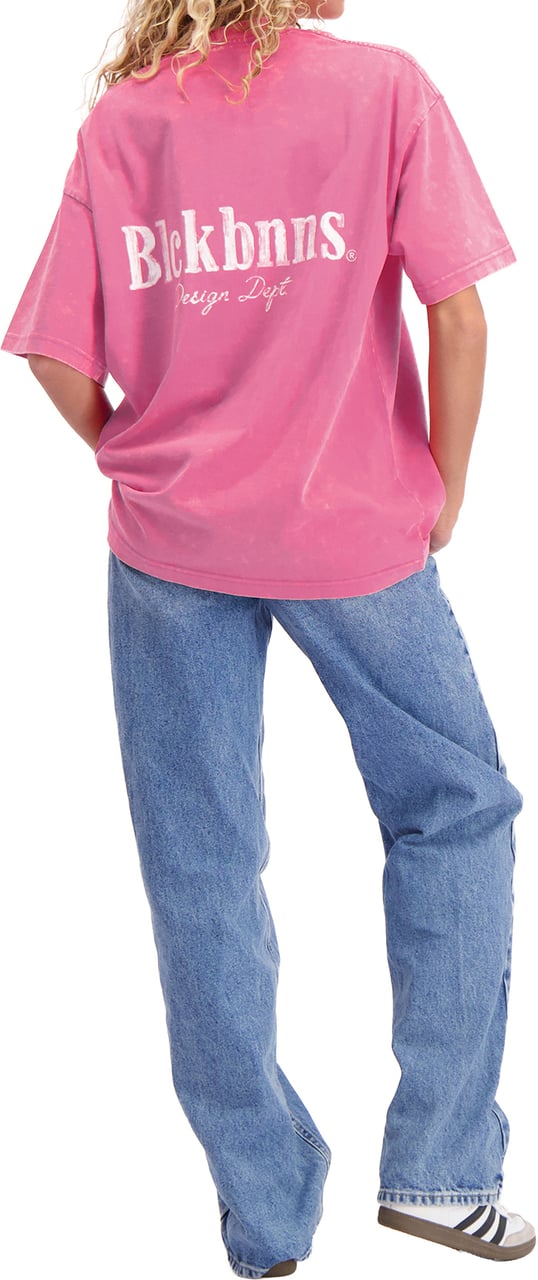 Black Bananas BRUSH T-SHIRT Roze