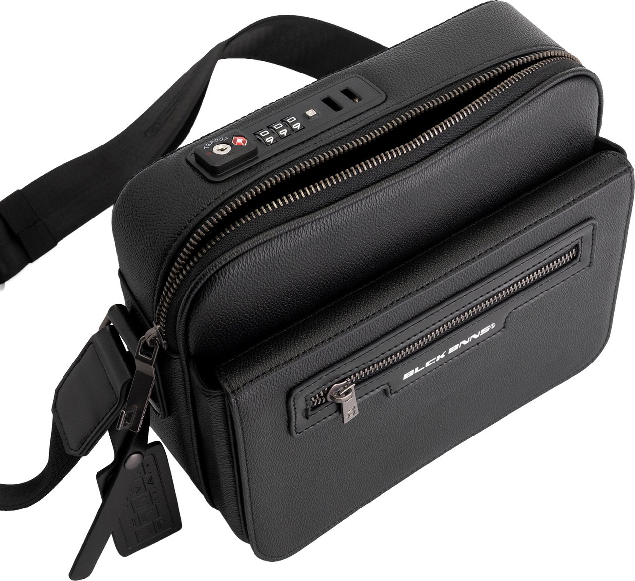 Black Bananas MESSENGER VAULTBAG Zwart