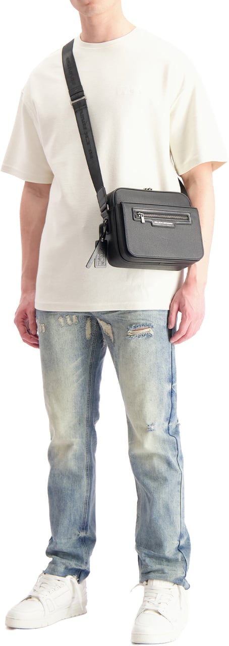 Black Bananas MESSENGER VAULTBAG Zwart