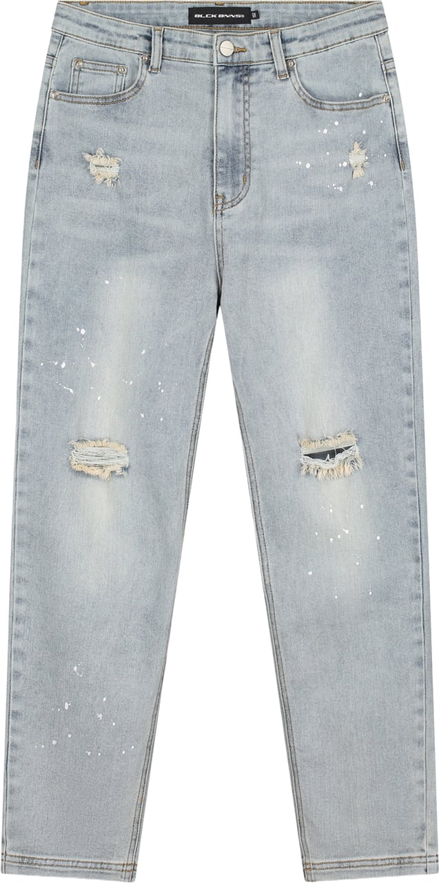 Black Bananas KIDS STRAIGHT FIT PAINTER DENIM Lichtblauw