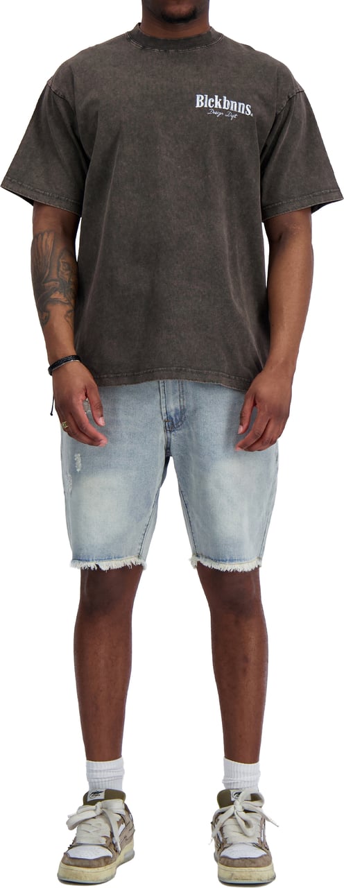 Black Bananas BRUSH T-SHIRT Grijs