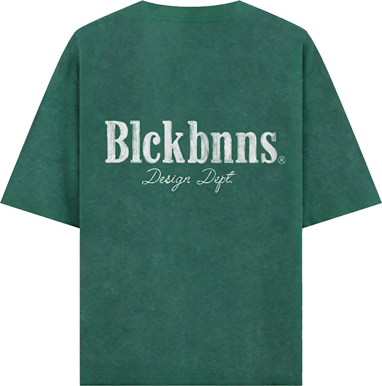 Black Bananas BRUSH T-SHIRT Donkergroen