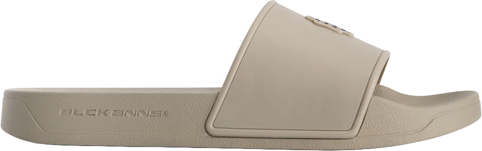 Black Bananas MONOGRAM PLATE SLIDES Beige