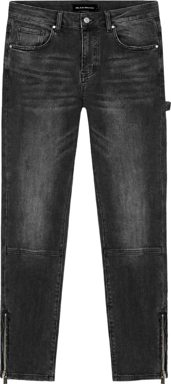 Black Bananas V2 WORKER DENIM Zwart