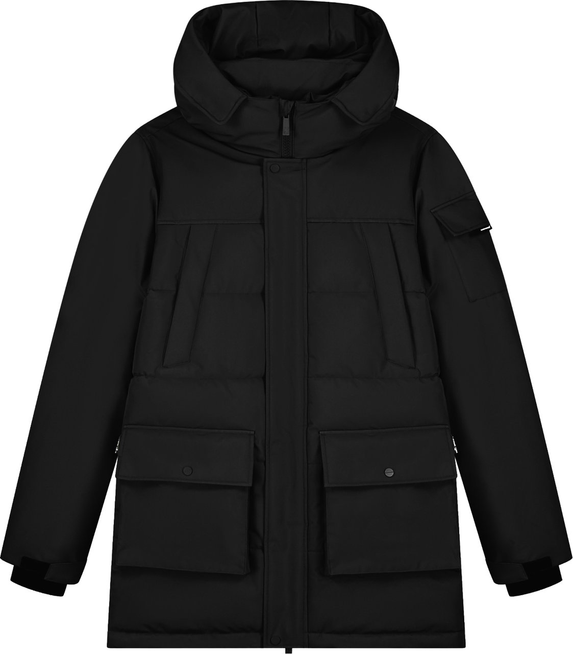 Black Bananas COMMANDER V2 PARKA JACKET Zwart