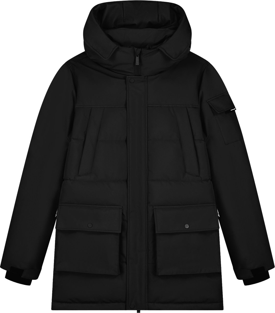 Black Bananas COMMANDER V2 PARKA JACKET Zwart