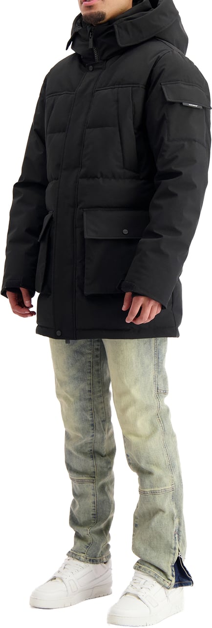 Black Bananas COMMANDER V2 PARKA JACKET Zwart