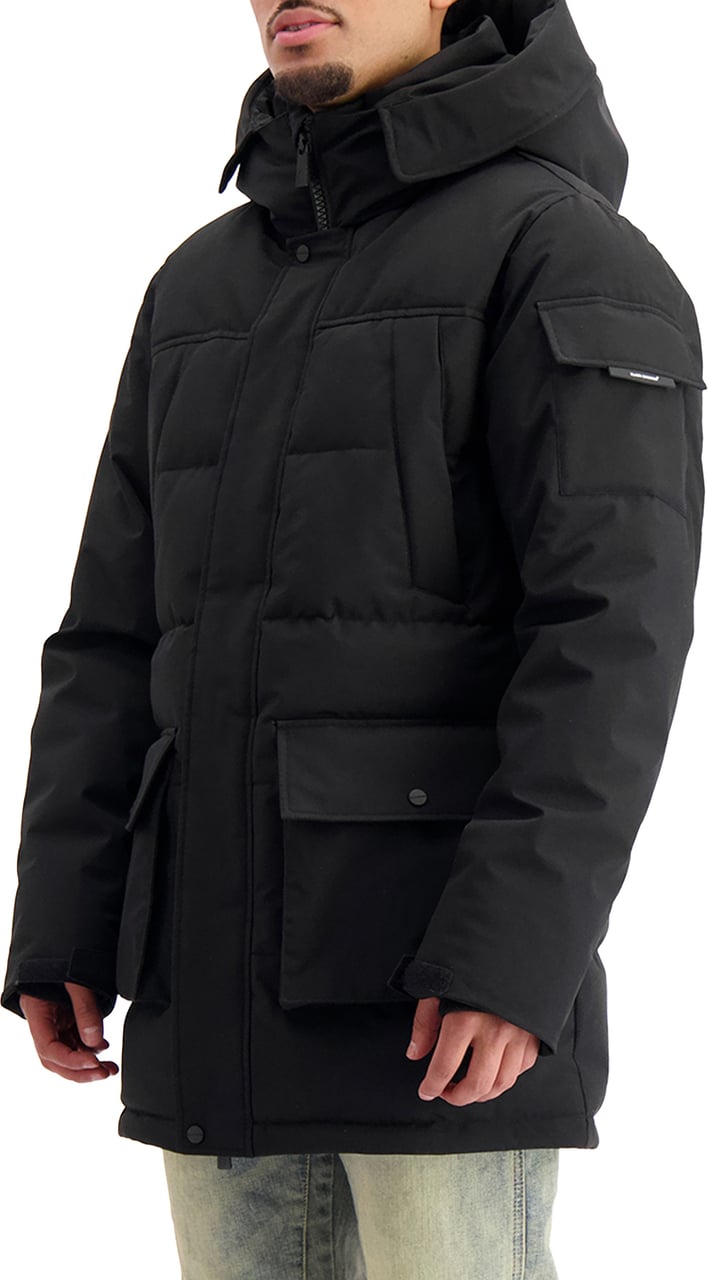 Black Bananas COMMANDER V2 PARKA JACKET Zwart