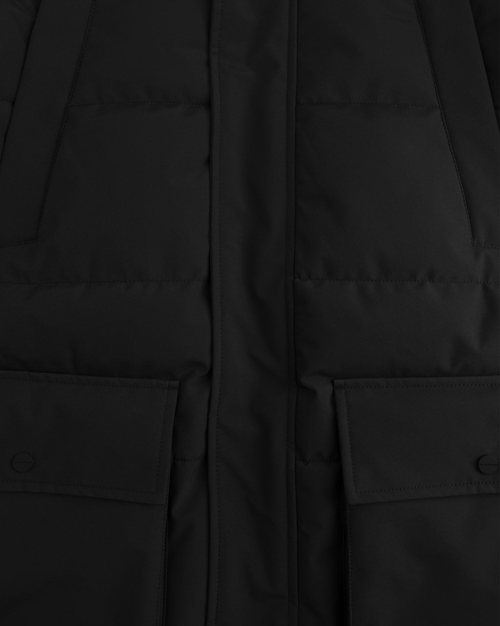 Black Bananas COMMANDER V2 PARKA JACKET Zwart