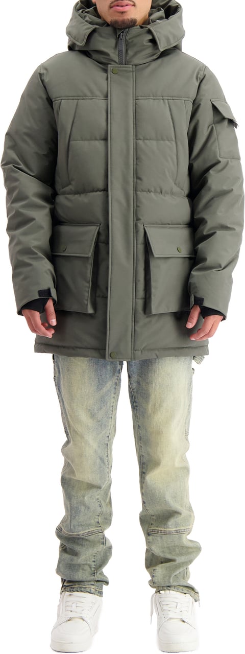Black Bananas COMMANDER V2 PARKA JACKET Groen