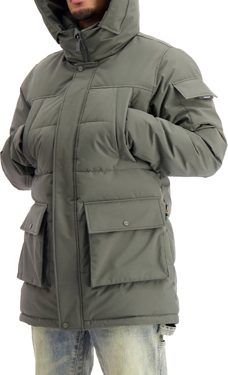 Black Bananas COMMANDER V2 PARKA JACKET Groen