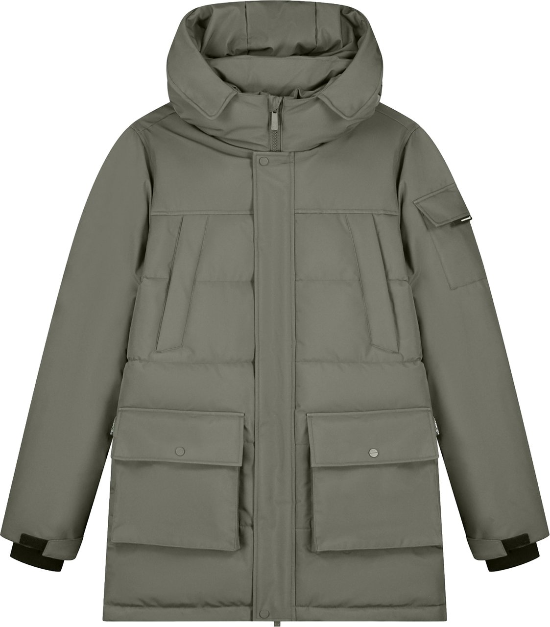 Black Bananas COMMANDER V2 PARKA JACKET Groen