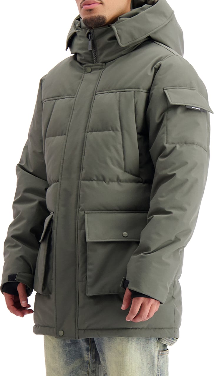 Black Bananas COMMANDER V2 PARKA JACKET Groen