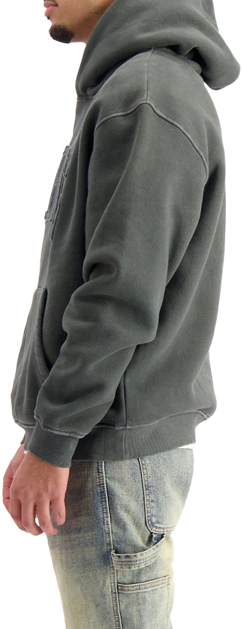 Black Bananas RIPPED ARCH HOODIE Zwart