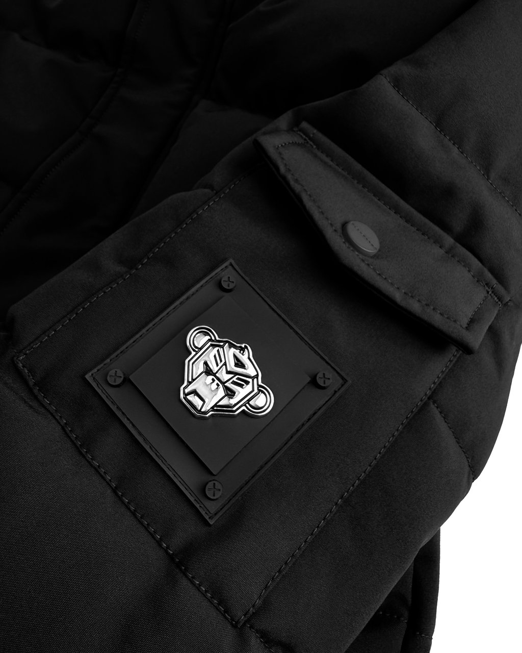 Black Bananas KIDS PLATE JACKET Zwart