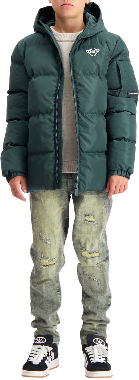 Black Bananas KIDS CONVOY PUFFER JACKET Groen