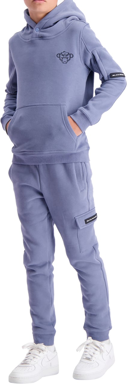 Black Bananas KIDS PLATE HOODIE Blauw