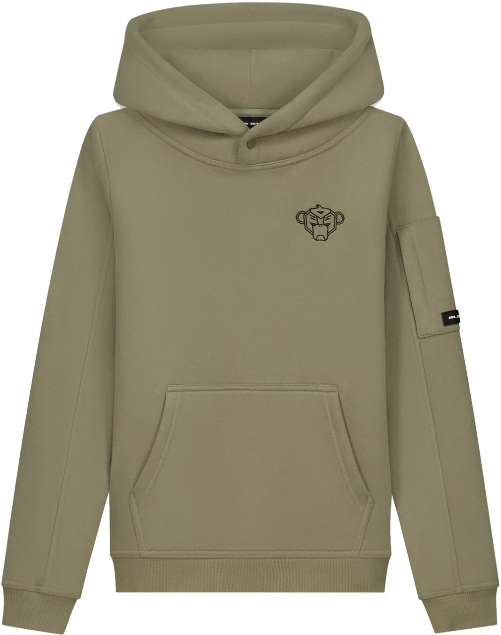 Black Bananas KIDS PLATE HOODIE Groen