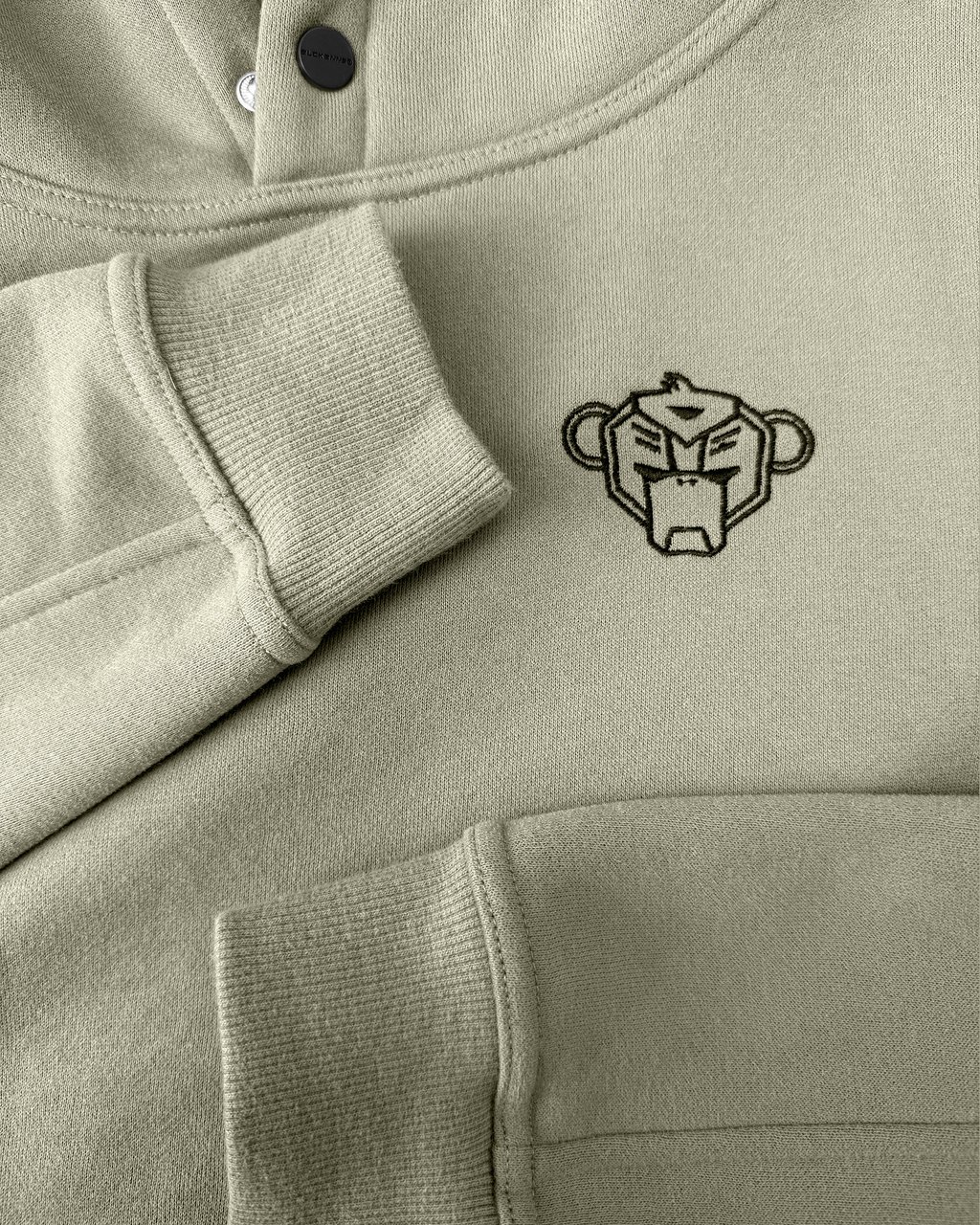 Black Bananas KIDS PLATE HOODIE Groen
