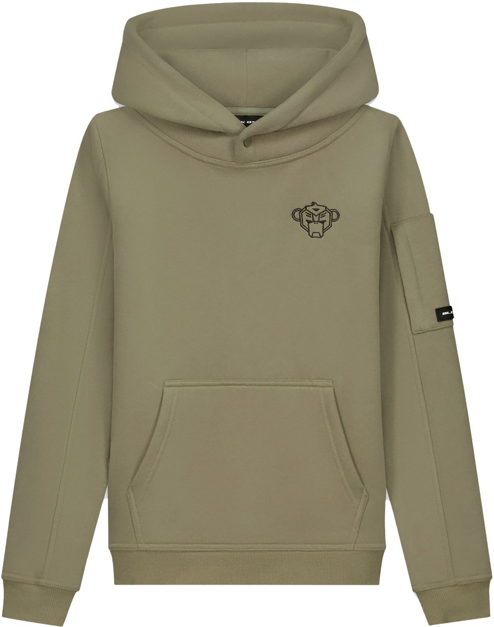 Black Bananas KIDS PLATE HOODIE Groen
