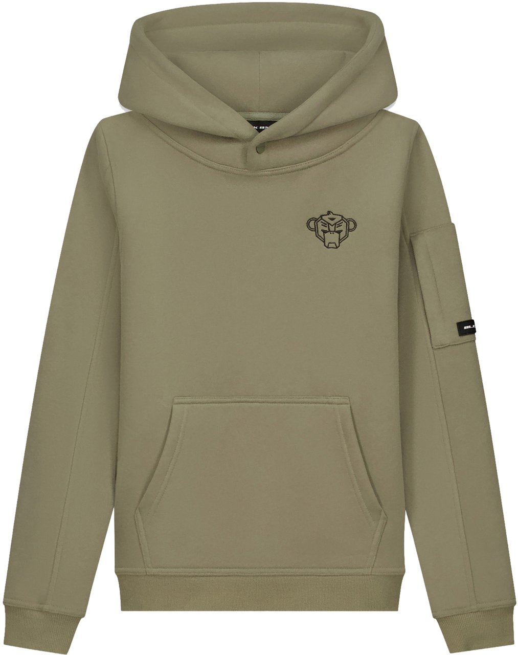 Black Bananas KIDS PLATE HOODIE Groen