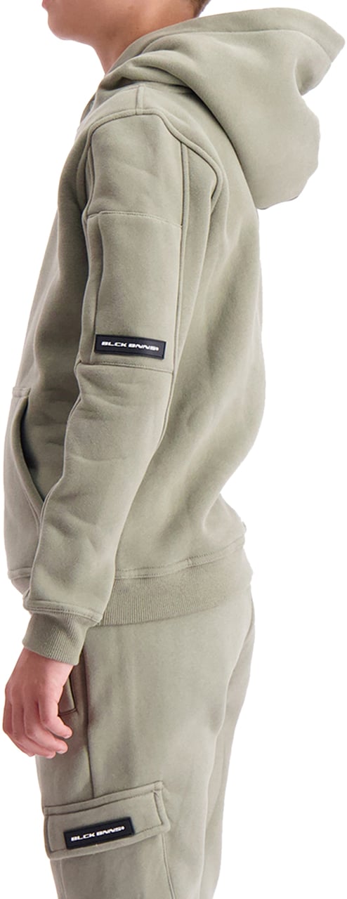 Black Bananas KIDS PLATE HOODIE Groen