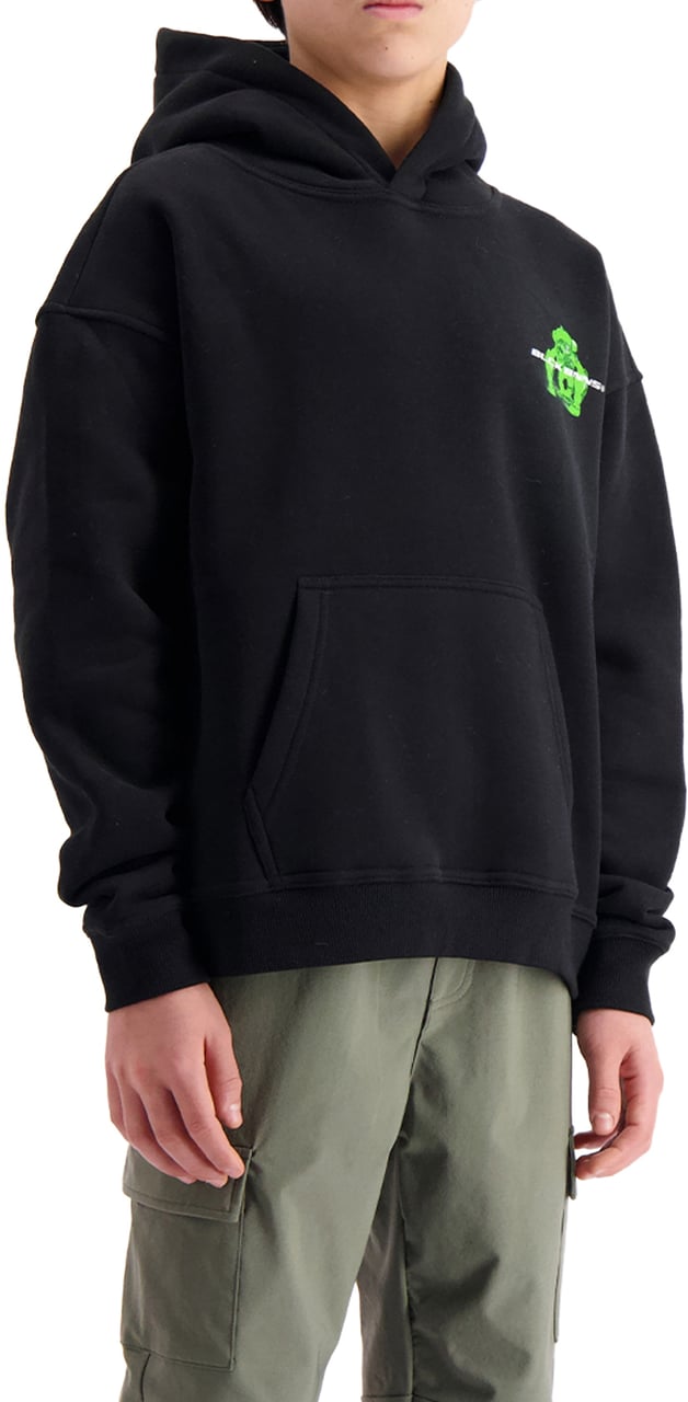 Black Bananas KIDS ACTION FIGURE HOODIE Zwart