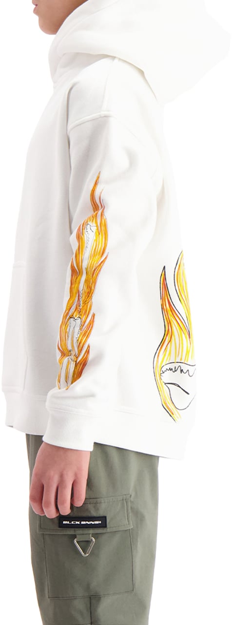 Black Bananas KIDS BLAZE HOODIE Wit