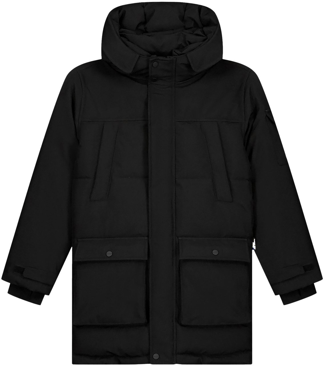Black Bananas KIDS PLATE PARKA JACKET Zwart