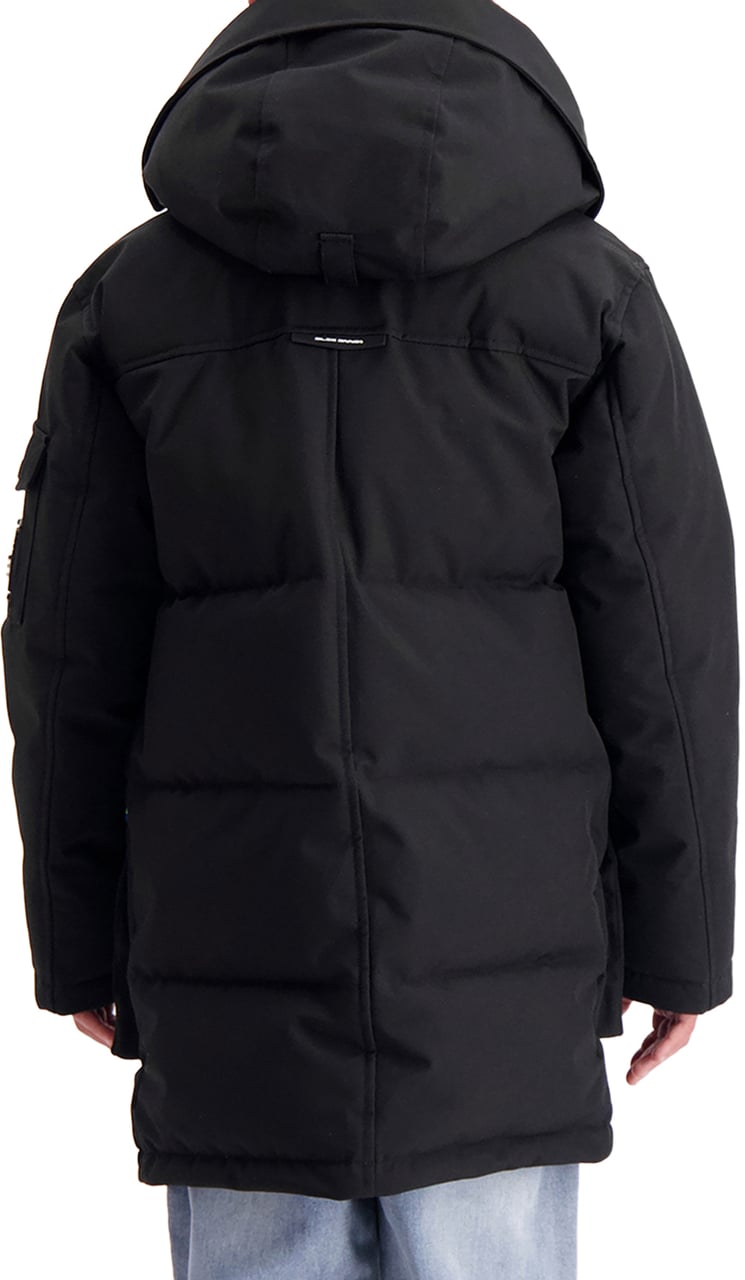 Black Bananas KIDS PLATE PARKA JACKET Zwart