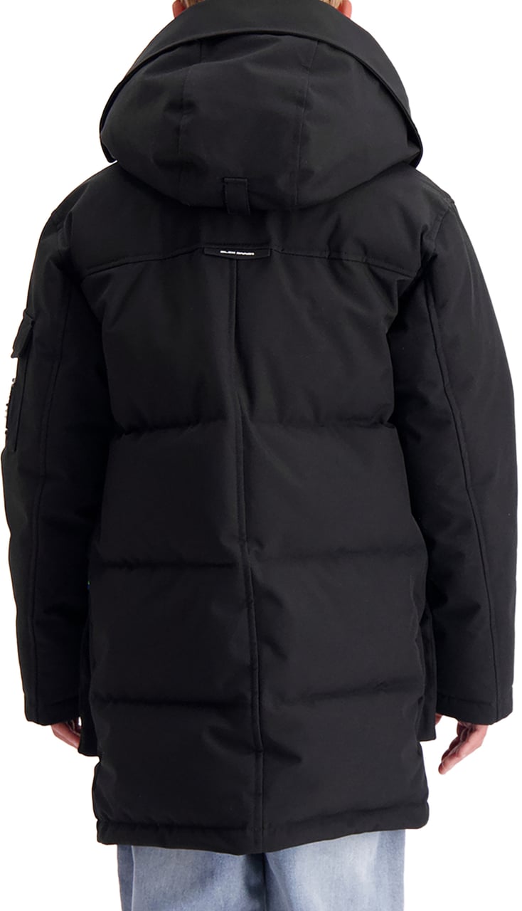 Black Bananas KIDS PLATE PARKA JACKET Zwart