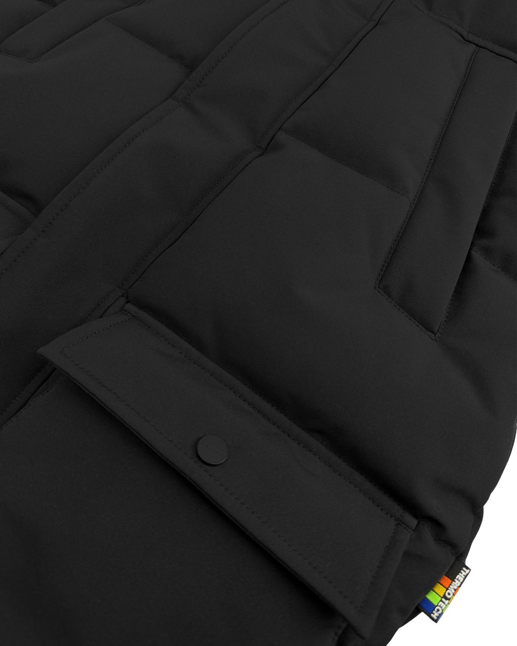 Black Bananas KIDS PLATE PARKA JACKET Zwart