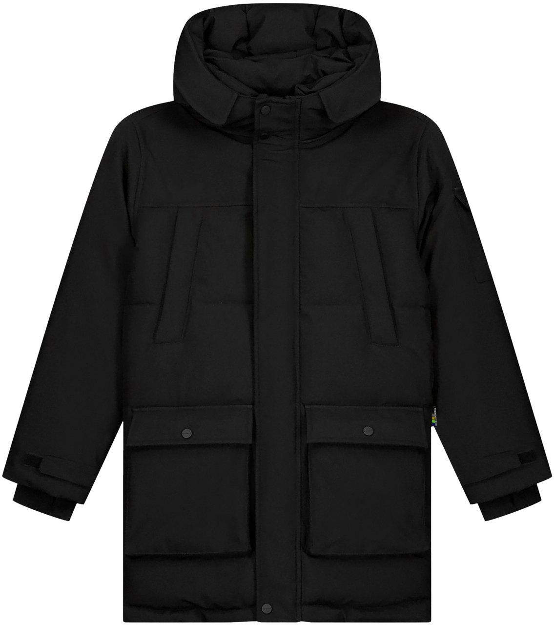 Black Bananas KIDS PLATE PARKA JACKET Zwart