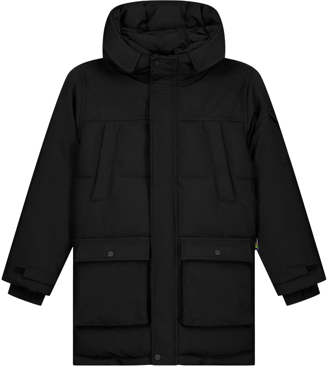 Black Bananas KIDS PLATE PARKA JACKET Zwart