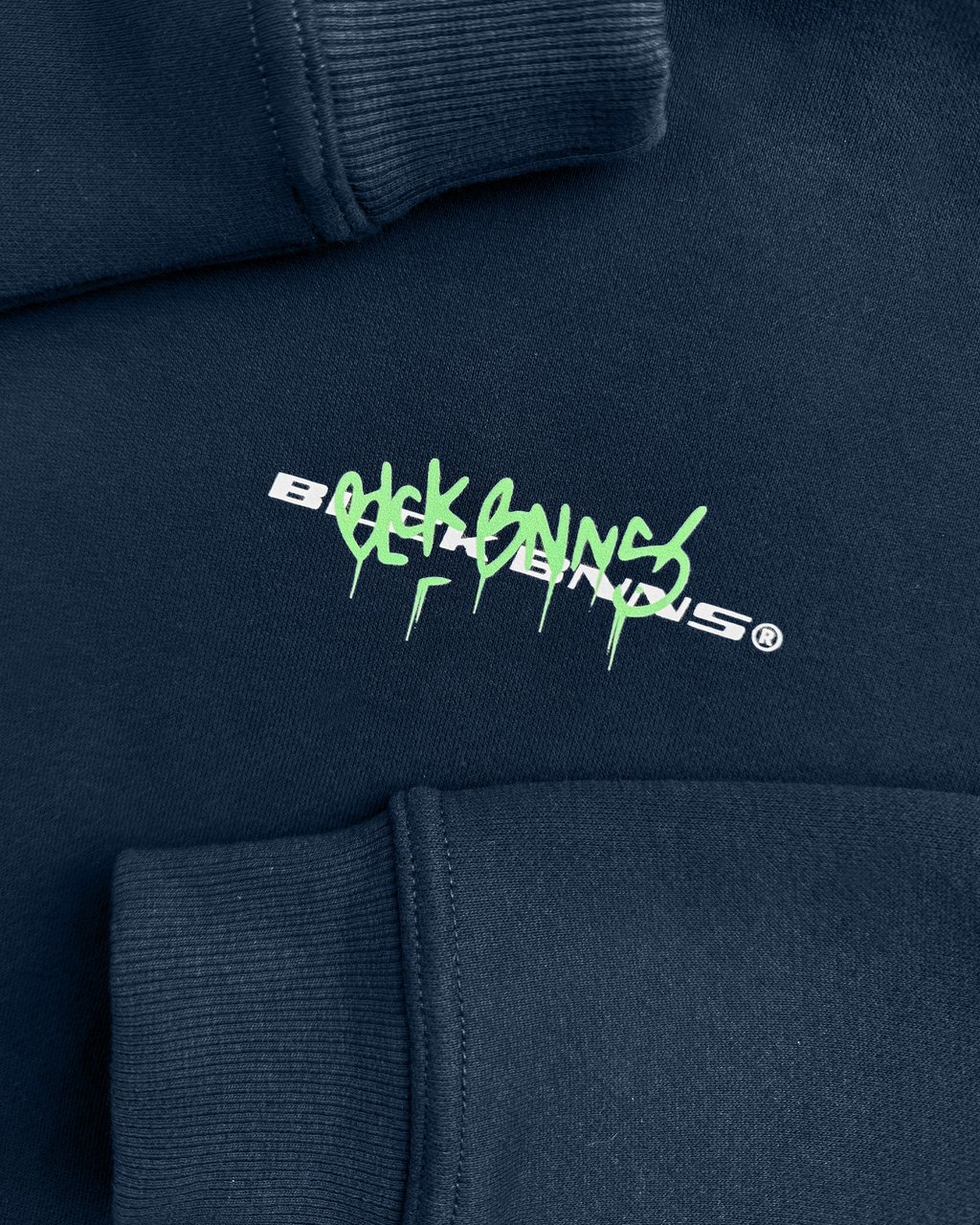 Black Bananas KIDS SPRAYED HOODIE Navy