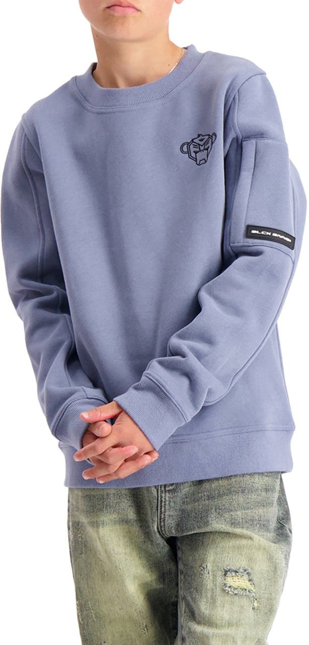 Black Bananas KIDS PLATE SWEATER Blauw