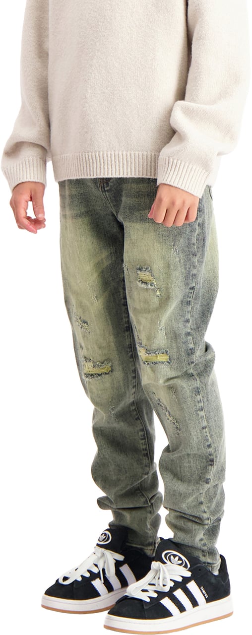 Black Bananas KIDS REPAIRED DENIM Blauw
