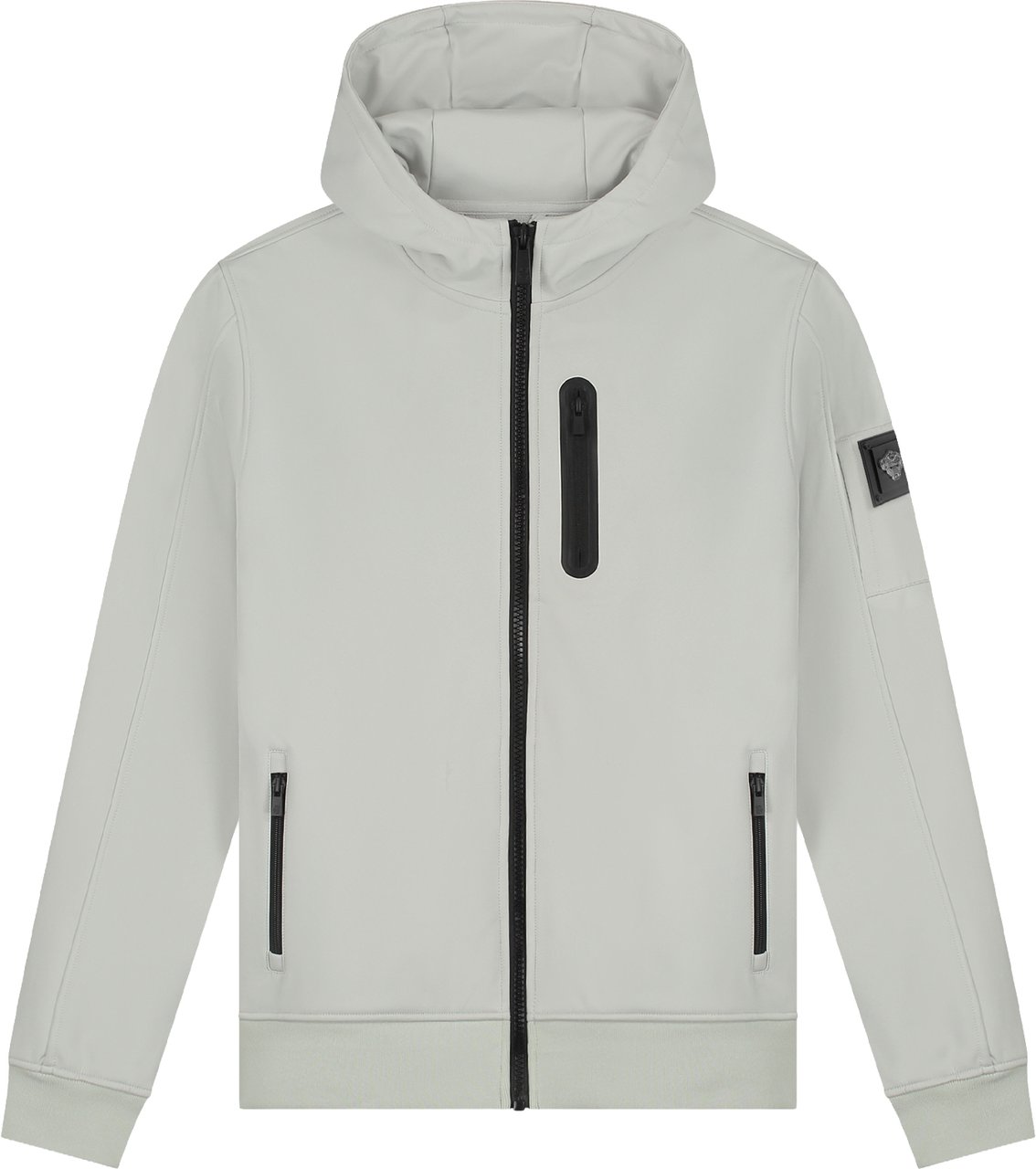 Black Bananas COMMANDER SOFTSHELL JACKET Grijs