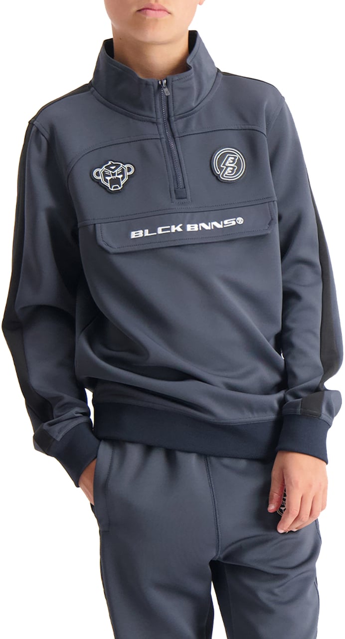 Black Bananas BF TRILL TRACKTOP Donkergrijs
