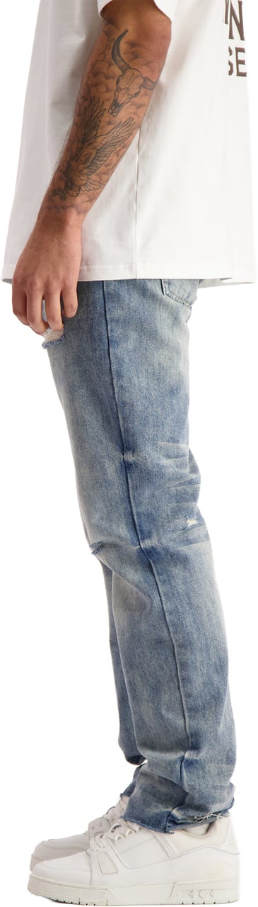 Black Bananas STRAIGHT STITCHED DENIM Blauw