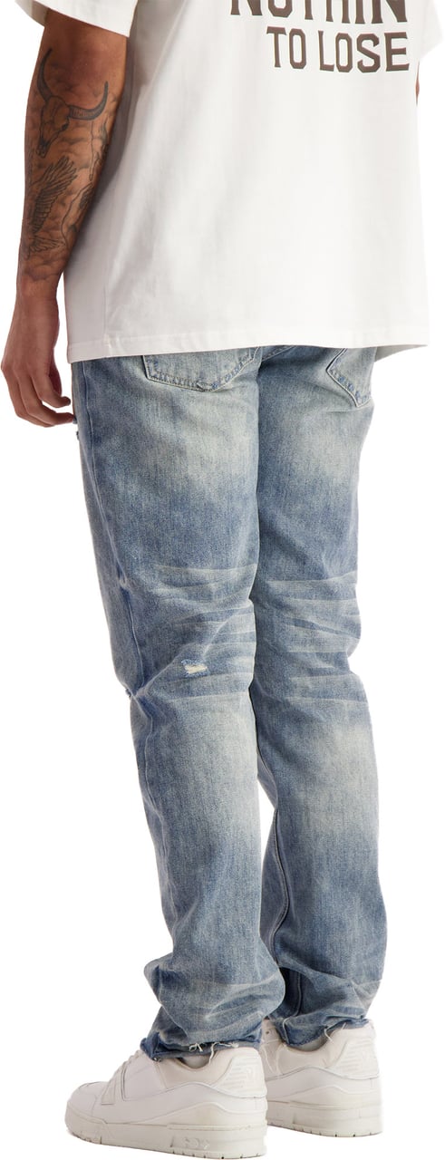 Black Bananas STRAIGHT STITCHED DENIM Blauw