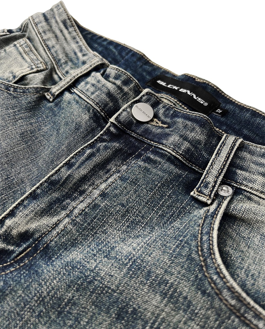 Black Bananas CORE SLIM DENIM Blauw