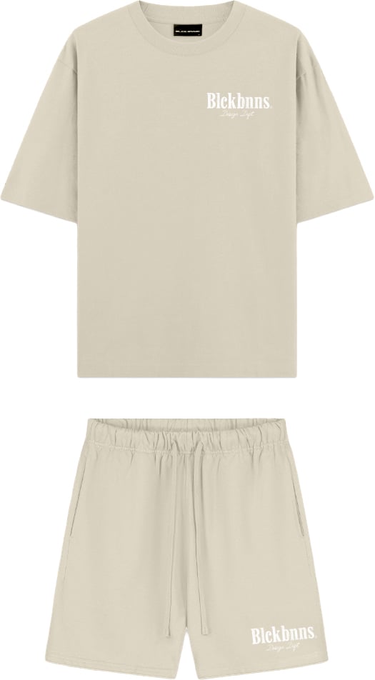 Black Bananas KIDS BRUSH TWINSET Beige