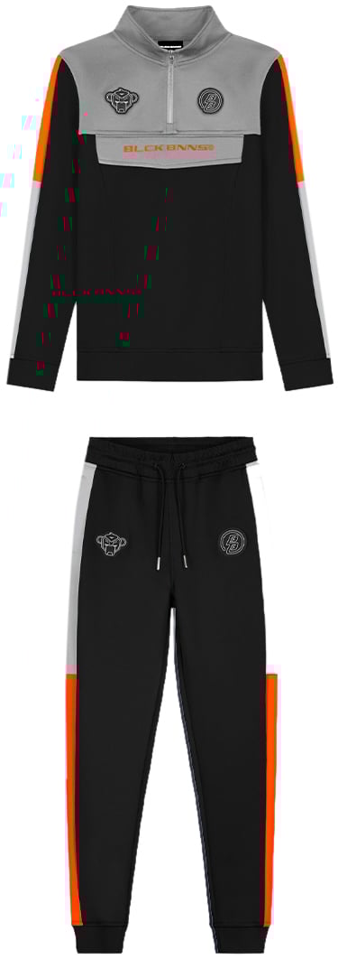 Black Bananas KIDS VICTORY TRACKSUIT Zwart