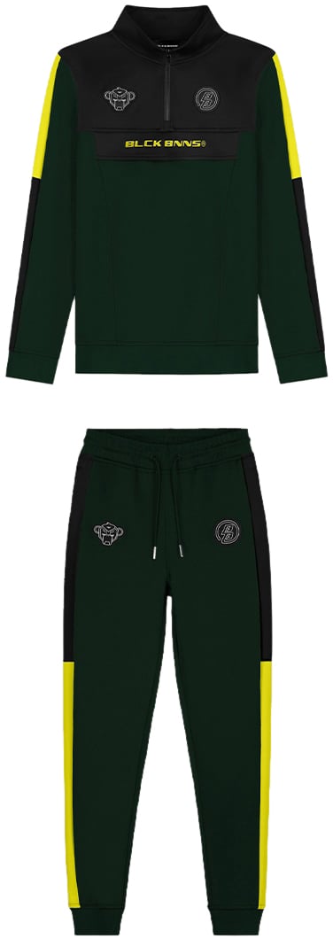 Black Bananas KIDS VICTORY TRACKSUIT Groen