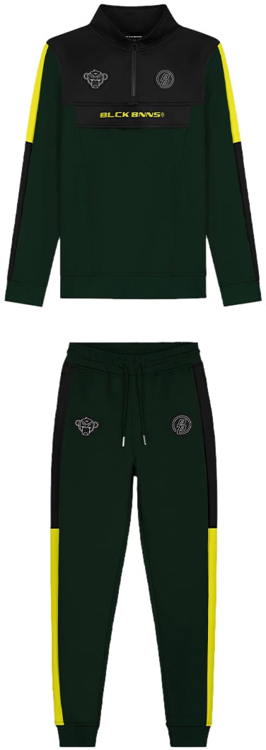 Black Bananas KIDS VICTORY TRACKSUIT Groen