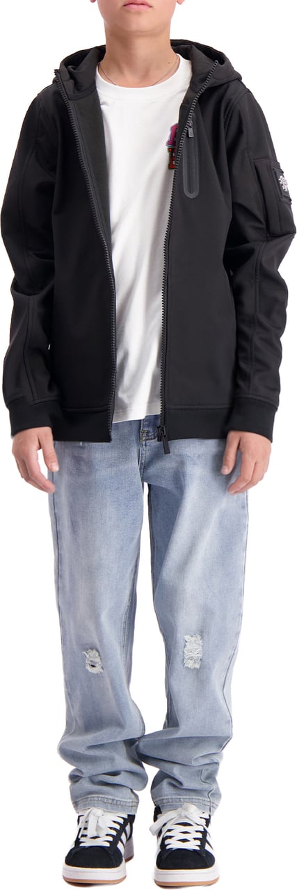 Black Bananas KIDS SOFT SHELL JACKET Zwart
