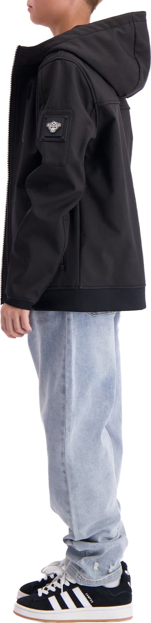 Black Bananas KIDS SOFT SHELL JACKET Zwart