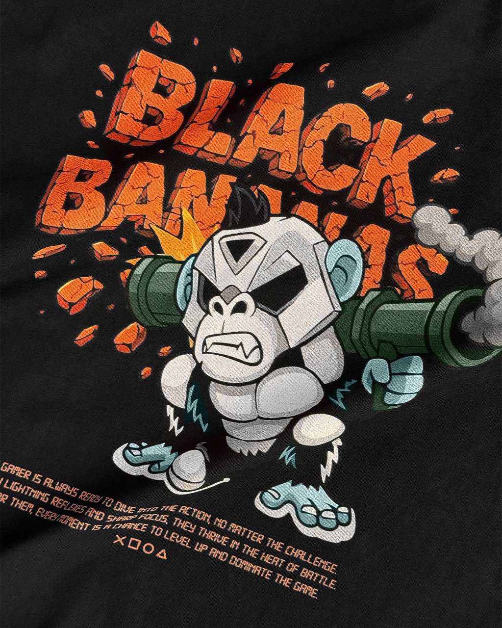 Black Bananas KIDS EXPLODE LONGSLEEVE Zwart