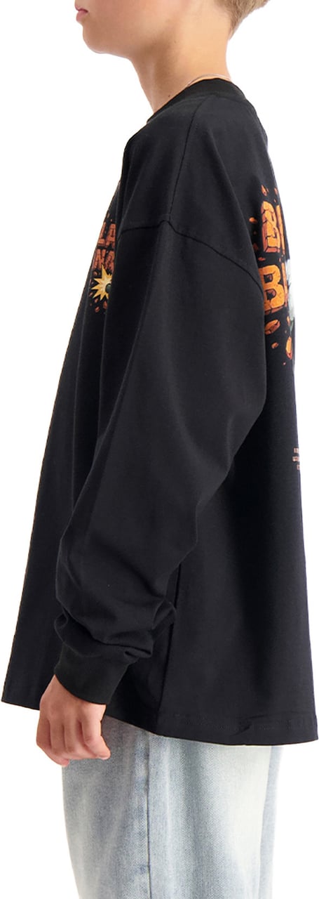 Black Bananas KIDS EXPLODE LONGSLEEVE Zwart
